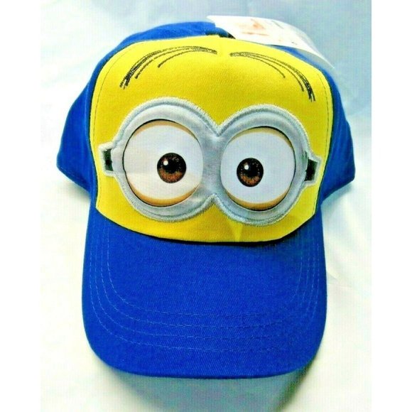 Despicable Me Minions Stuart Baseball Hat Snapback - Picture 1 of 6
